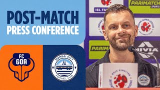 FC Goa vs Mumbai City FC - Post Match Press Conference | #FCGMCFC