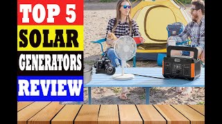 Top 5 Solar Generators  2024