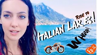 TOURING ITALY on a HARLEY DAVIDSON - The Great Lakes (episode 14)