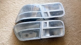 HOW TO MAKE CUSTOM CLEAR TAIL LIGHTS (Honda Civic)