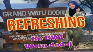 REFRESHING KE BWI WATU DODOL//indahnya di pinggir pantai