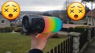 jbl pulse 3 bass test 😵 (4K)