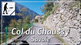 Col du Chaussy - Lacets de Montvernier, Balcony Road D77(B), Savoy, France - by motorcycle and drone