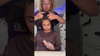 Autistic nonverbal teen cute hairstyle for school