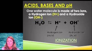 Chemistry- Section 2-2: Properties of Water & pH  (15:40 min)