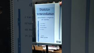 Danzas venezolanas, Omar Acosta, partitura