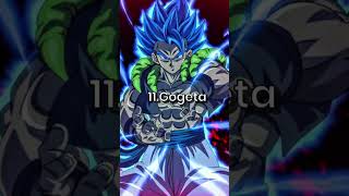 Strongest dragon ball super characters ranked |#dbs #dbz #shortvideos shortvideo