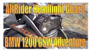 New AltRider Headlight Guard BMW 1200 GSW1200 Adventure