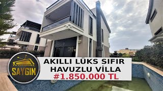 AYDIN / DİDİM'DE AKILLI SİSTEM ULTRA LÜKS MÜSTAKİL HAVUZLU VİLLA | 1.850.000.₺