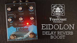 Frost Giant Electronics Eidolon Delay Reverb Boost (a collaboration with Revocation's Dave Davidson)