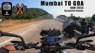 IBW 2023 | Ride from Mumbai to Goa on KTM Adv 390 | with BMW and Triumph | Ridographer Tushar