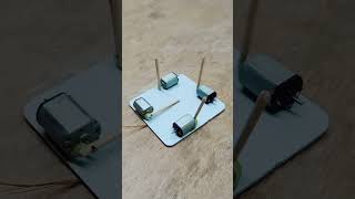 Bonking machine 4 arms | Dc motor project #electronic #engineering #dcmotor #experiment #cool