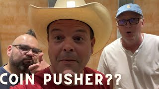 Coin Pusher Slot with Josh Ray and Danny at Winstar!!