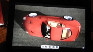 Crazy ferrari crash during race