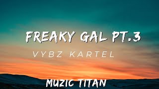 Vybz Kartel - Freaky Gal Pt. 3 (Audio)