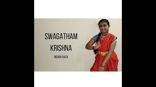 Swagatham Krishna - Krishna Janmashtami Special | Indian Raga