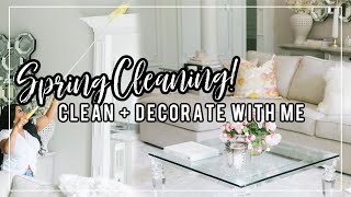 Clean With Me Spring 2021 Deep Cleaning | Living Room Edition!