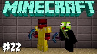 ENDERMAN FAMILY!  Chris & Kellie Play Minecraft - Ep. 22