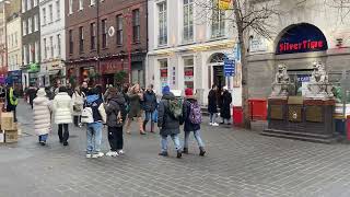 Junction of Gerrard Street and Macclesfield Street in Chinatown