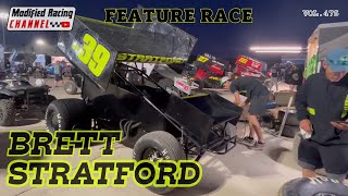 Top 10 in the main event!  Onboard with Brett Stratford #BS39 at Ohsweken #cratesprints