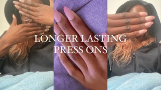 Ultimate guide to having long lasting Press Ons! | Easy + Quick Tutorial 💅 | Debszz