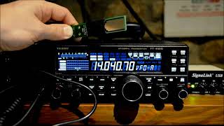 Yaesu FT-450D and the CW Stick Keyer