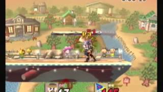 Stridez (Snake) vs. Tails (Falco)