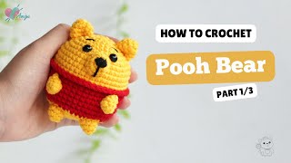 #496 | Amigurumi Pooh (1/3) | Crochet Amigurumi | Free Pattern | Amiguworld