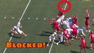 #11 UTAH BLOCKS A FIELDGOAL AND TAKES IT TO THE HOUSE!