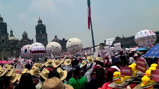 LLEGANDO AL ZOCALO DE LA CDMX PARA EL CIERRE DE CAMPAÑA DE CLAUDIA SHEINBAUM | 29 de Mayo del 2024