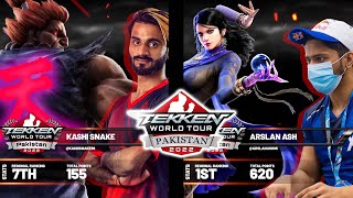 Kashi Snake vs Arslan Ash - TEKKEN World Tour 2022 Pakistan Regional Finals Top 8 - Pool A