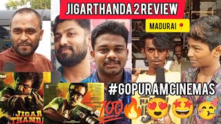 #jigarthanda2 #jigarthandadoublex  | Jigarthanda doublex Public Review #sjsurya #madurai