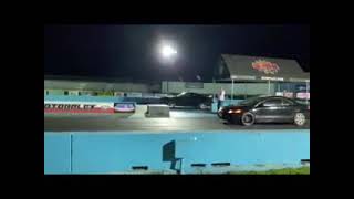 stock mustang Gt 14.3 first pass