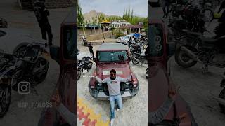 #trendingshorts #mahindrathar #photography #lehladakh #roadtrip #bikeride #ytshorts #suv