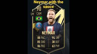 90Neymar JR with the skill flick assist!Ginola with the bang!Review #fifa23 #op #champs@easportsfifa