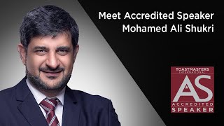 Meet Accredited Speaker Mohamed Ali Shukri