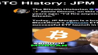 #7 JP Morgan's Bitcoin Transformation  From Ban to Broker