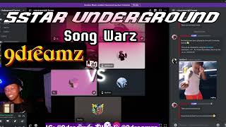 5STAR UNDERGROUND SONG WAR!! (9dreamz vs WOAHHVONN)