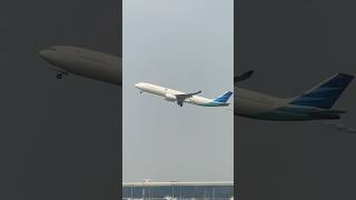 TAKE OFF A330 GARUDA INDONESIA.