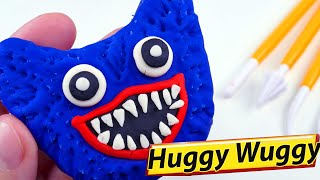 Huggy Wuggy How To Make with Clay, Poppy Playtime Heroes DIY Plasticine Modelowanie z Plasteliny