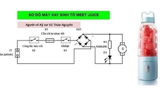 Hướng dẫn sửa máy xay sinh tố mini meet juice