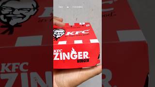 KFC🥶 in Mountains💌 Zinger 🍔 Burger