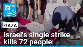 Dozens killed and wounded in Israeli strikes across Gaza • FRANCE 24 English