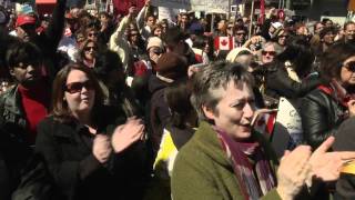 Toronto Rally for Respect, April 9, 2011