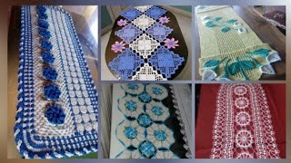 Colorfull Crocheting Crochet Handknitting Table Runner Table Mat Free Patterns Top Ideas Diy 2024