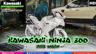 KAWASAKI Ninja 300 (ABS) Foam Washing | Full Wash