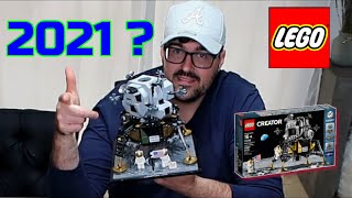 Discussing 2021 while Building the LEGO NASA Apollo 11 Lunar Lander