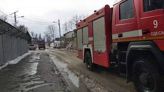 2x Brand New MAZ-5309 Engine 901, 902 responding with siren and air horn!