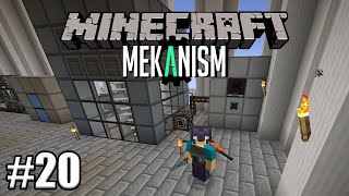 INSANE ENERGY CAPACITY!  INDUCTION MATRIX!  SURVIVING WITH MEKANISM E20