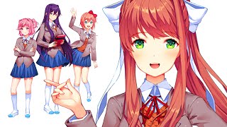 The Waifus of Doki Doki Literature Club